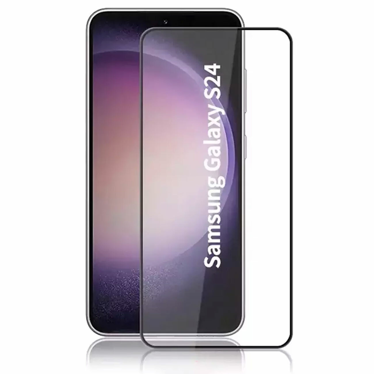 گلس تمام صفحه گوشی سامسونگ اس 24 Full Glass Screen Protector