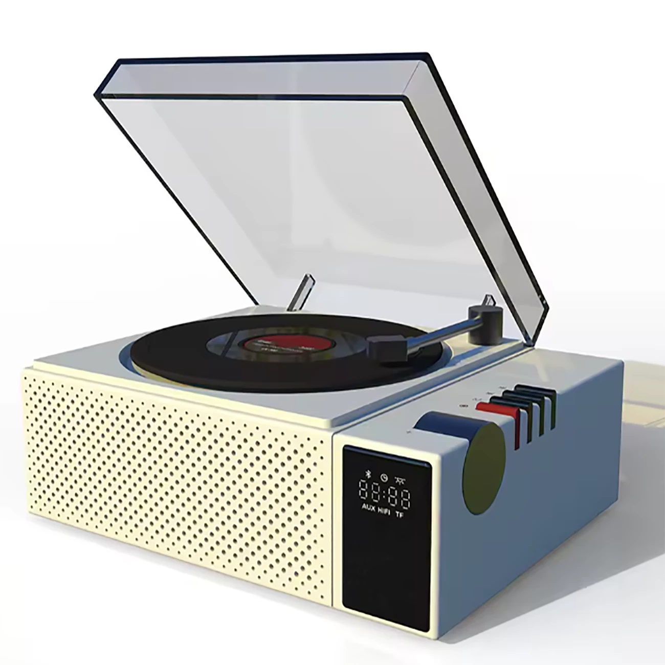 اسپیکر بلوتوثی قابل حمل رانمِی CX-200 طرح گرامافون