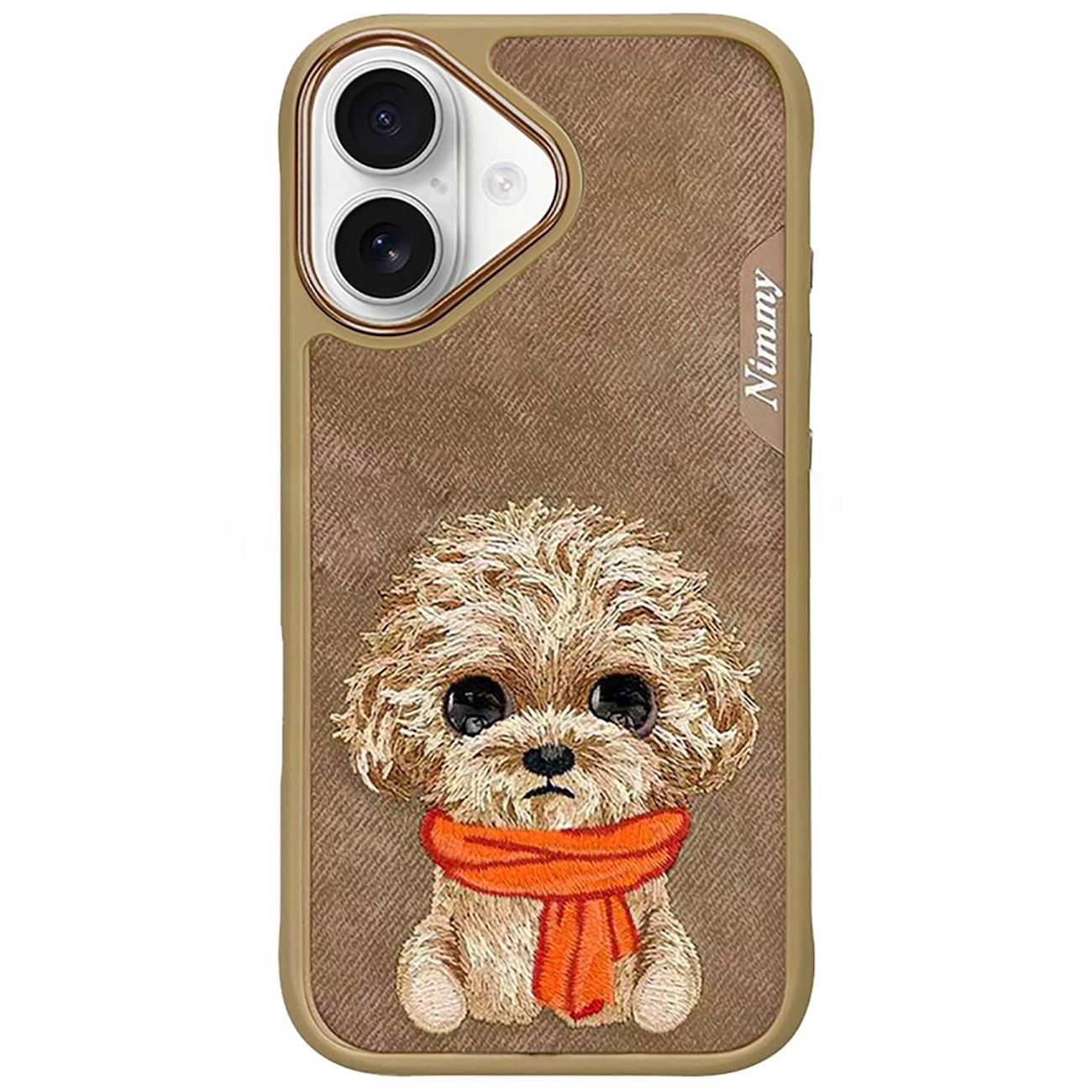 قاب محافظ مغناطیسی گوشی آیفون 16 طرح سگ پشمالو N-XDY-IP16-014