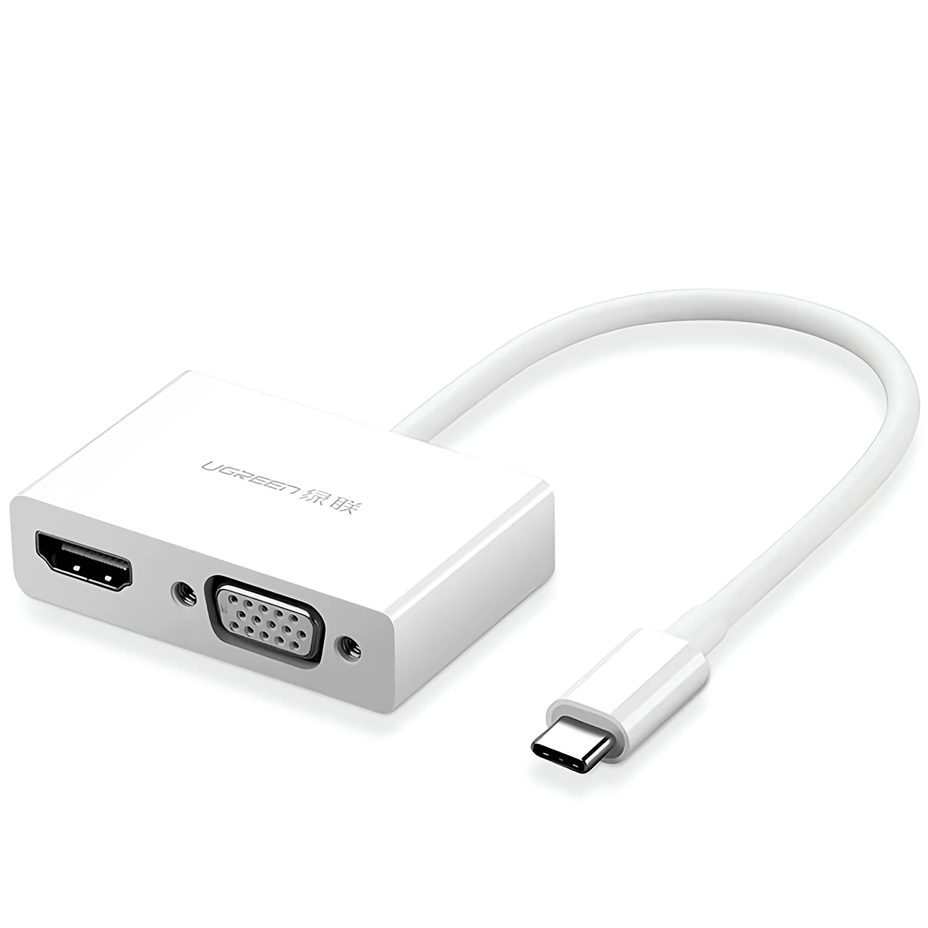 مبدل تایپ‌‌سی به HDMI و وی‌جی‌ای یوگرین MM123 30843