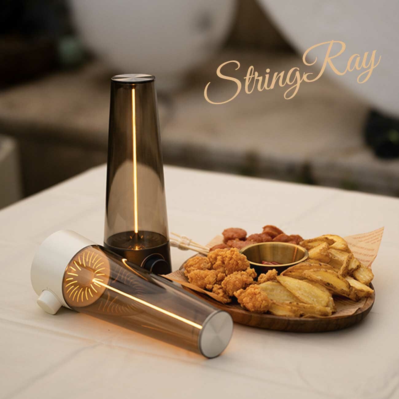 چراغ‌خواب خطی رومیزی شارژی WB-5