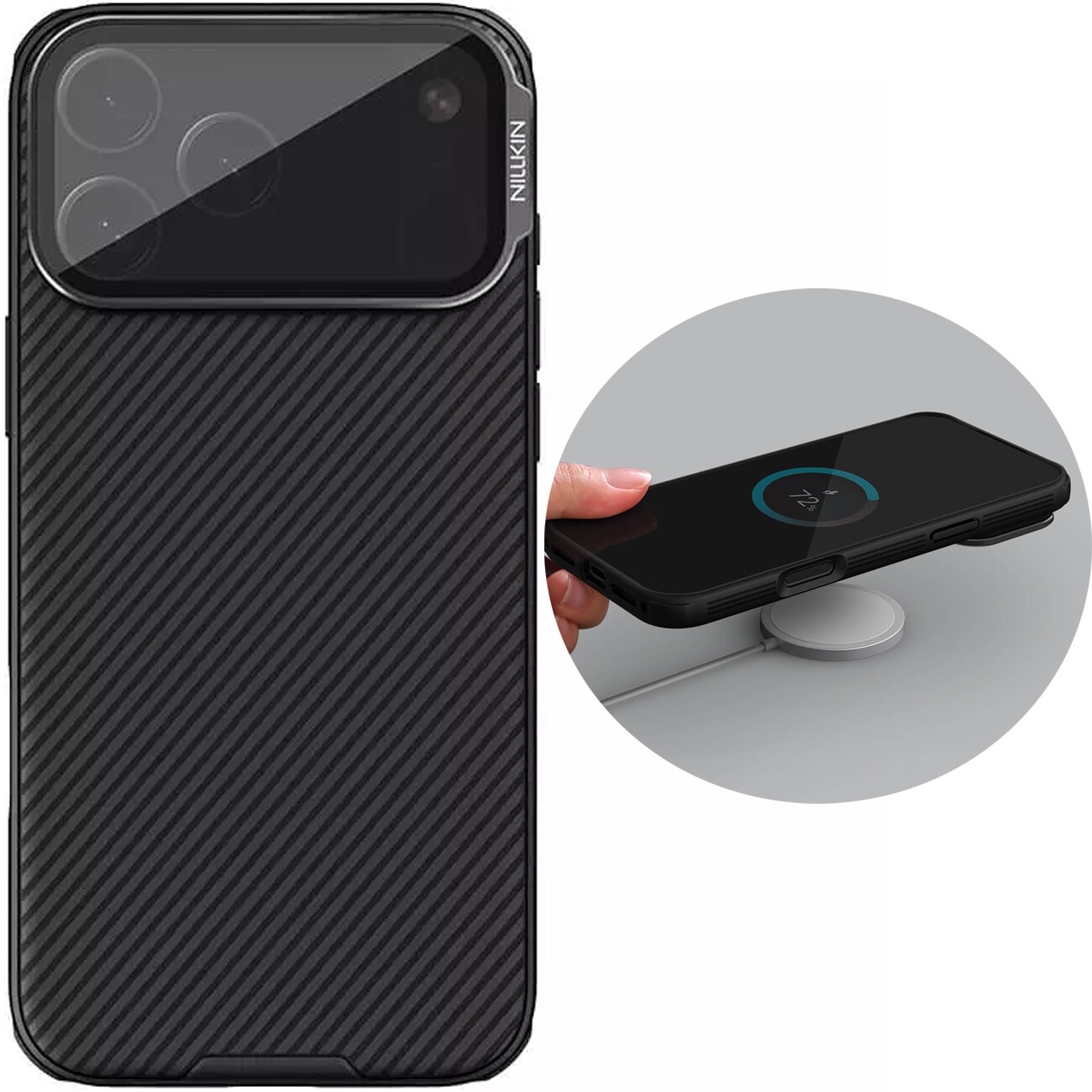 قاب مگ سیف گوشی آیفون 17 پرومکس نیلکین Nillkin Camshield Prop Magnetic