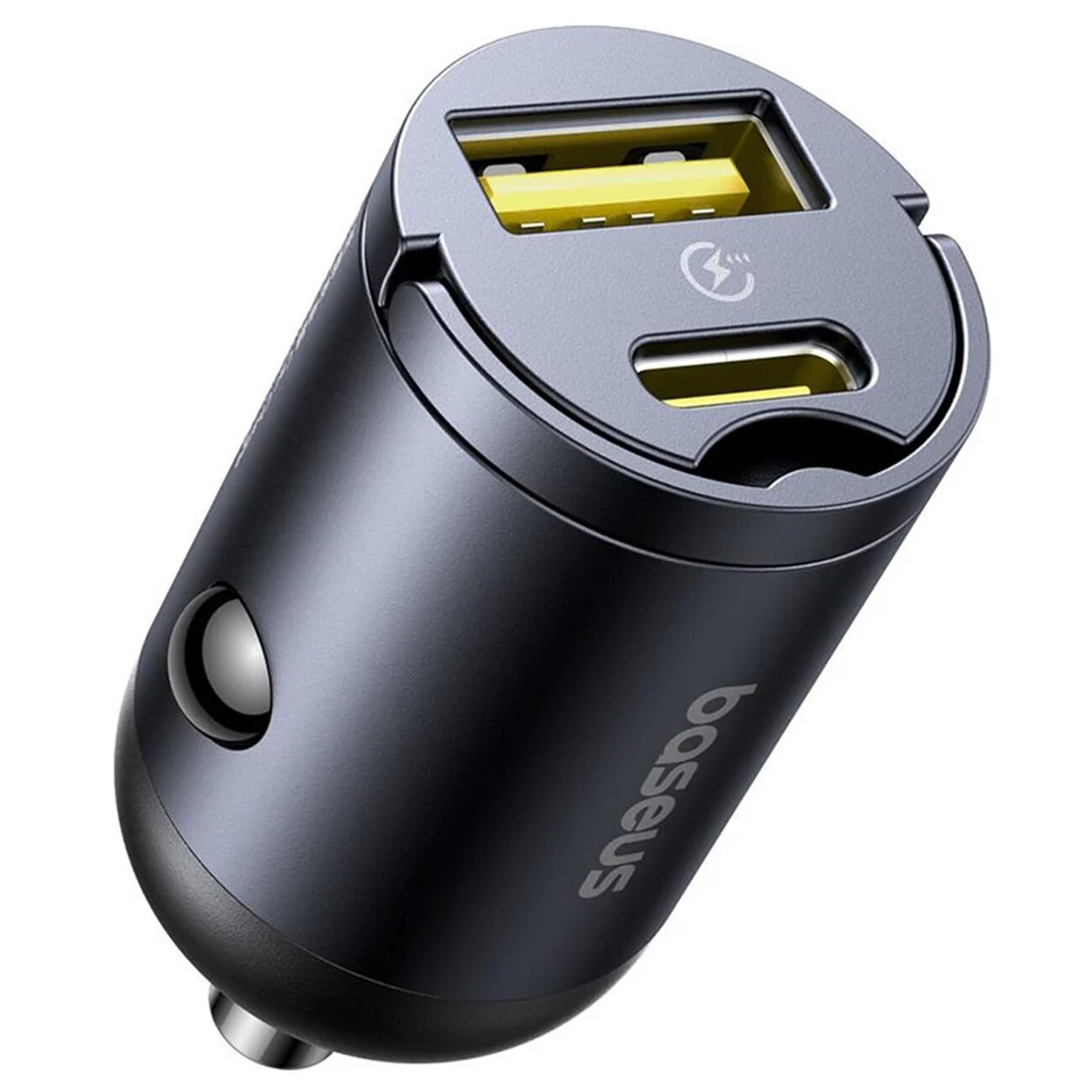 شارژر فندکی فست شارژ  تایپ‌سی ماشین 30 وات 3 آمپر بیسوس Baseus Tiny Star C00035001121-02