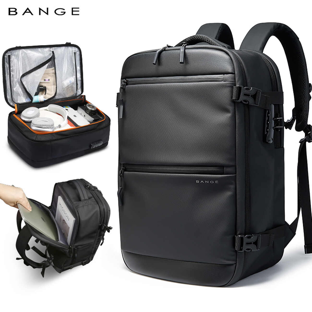 کوله پشتی مسافرتی لپ تاپ 15.6 اینچ بنج Bange BG-7873