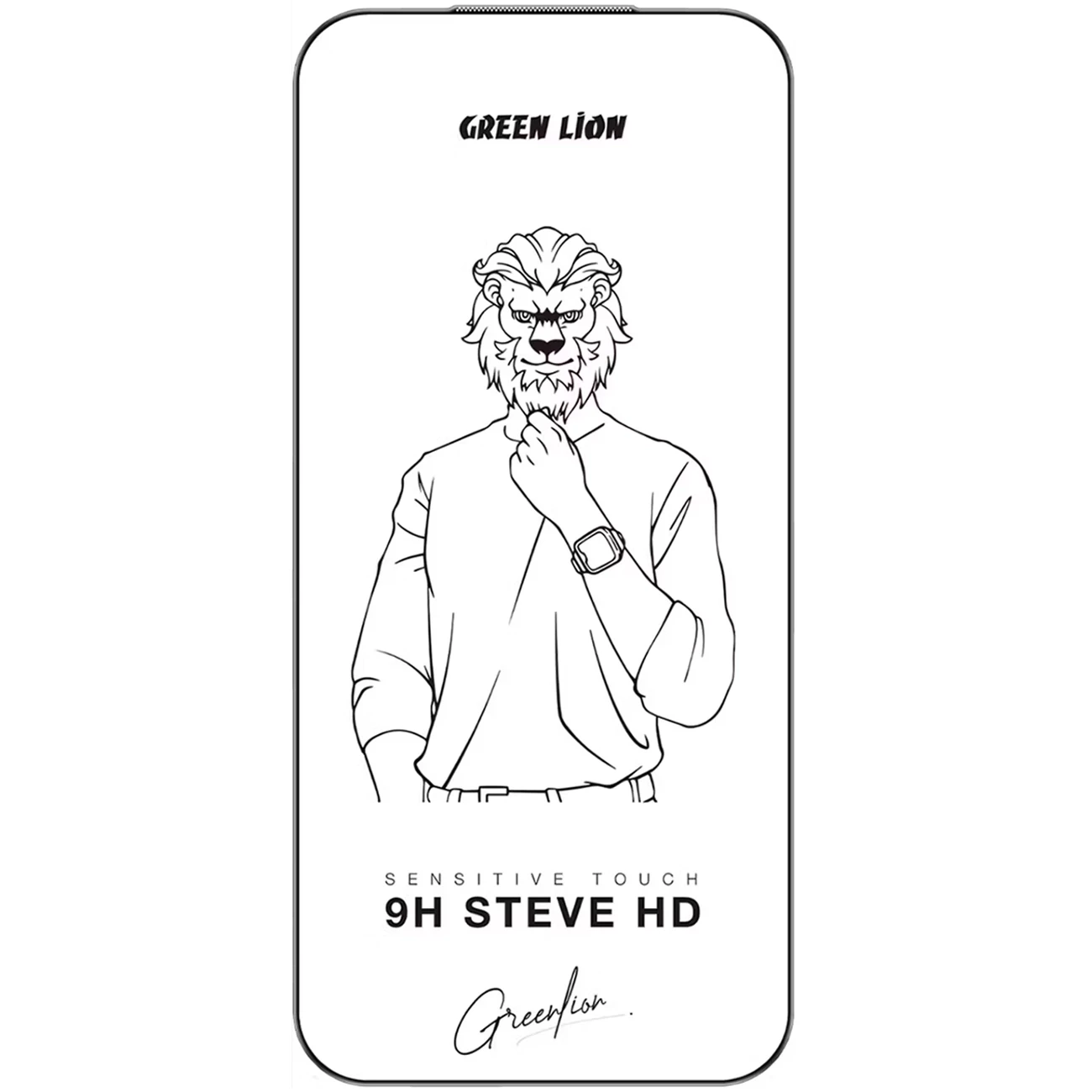 گلس آیفون 17 پرو گرین‌لاین Green Lion GN9HSGL17PCL شفاف