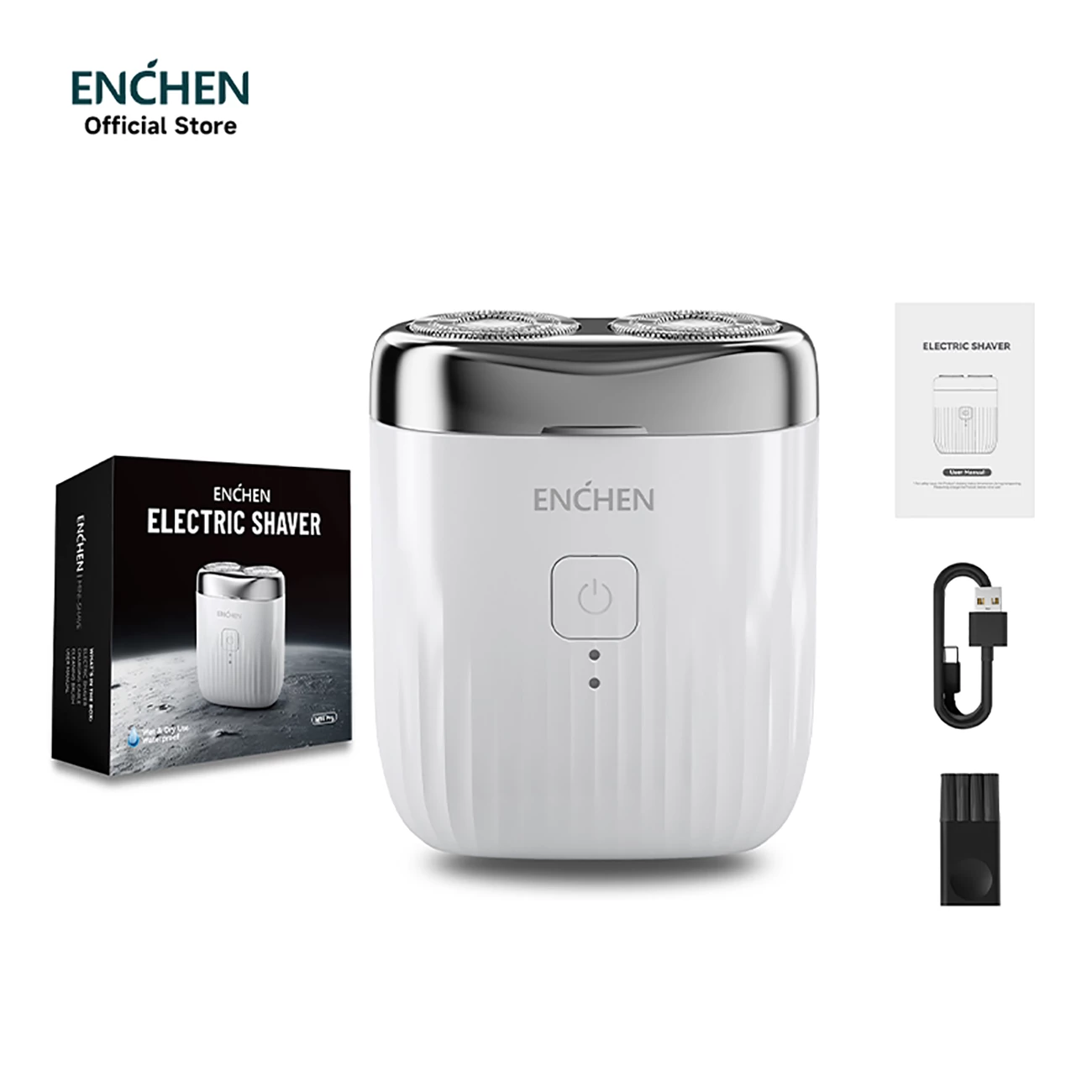 ریش‌تراش شارژی مسافرتی ضدآب انچن Enchen Mini Pro