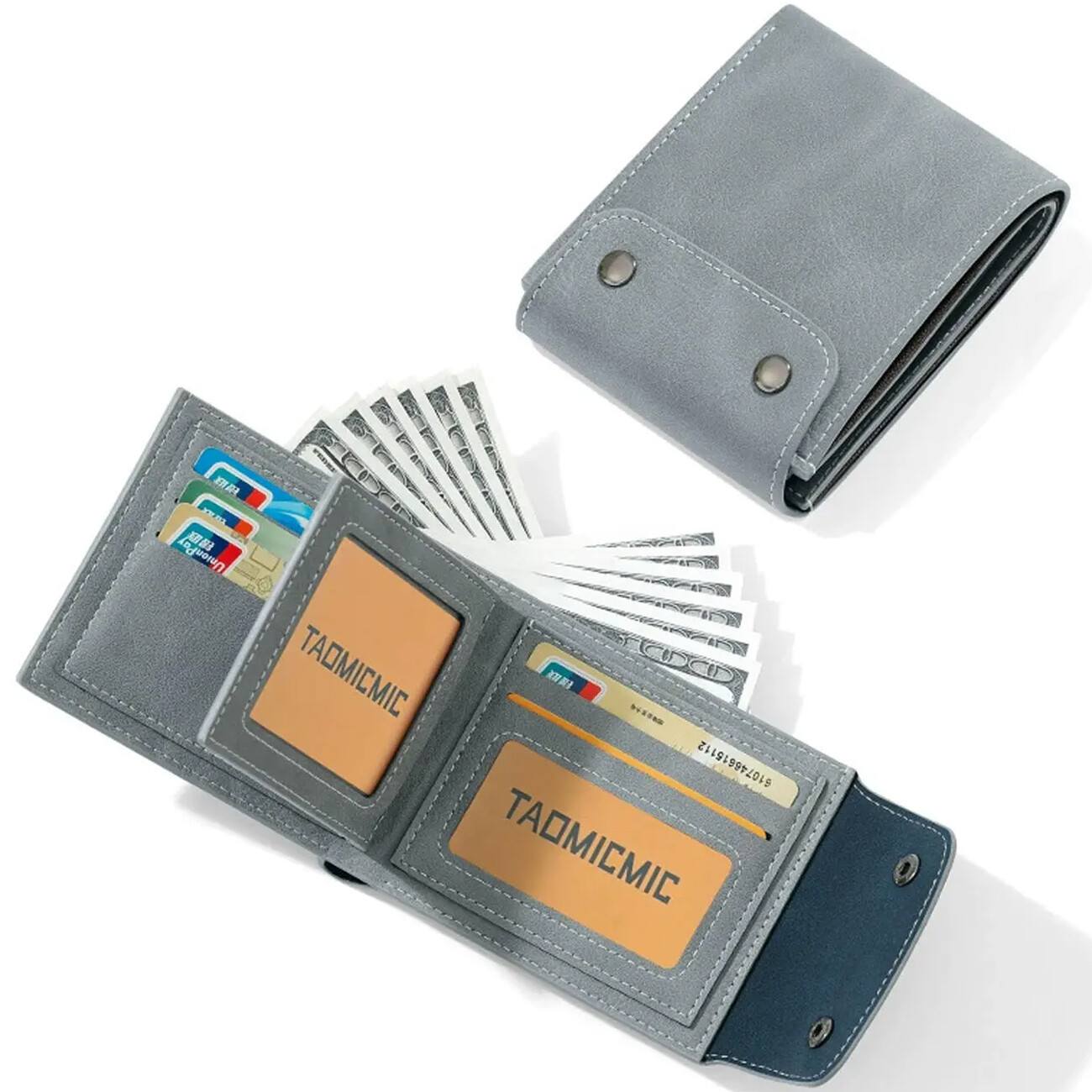 جاکارتی و کیف پول مردانه لوکس تاشو تائومیک‌میک TAOMICMIC S3111