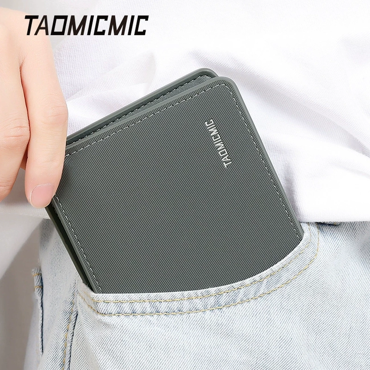 کیف پول و جاکارتی مردانه تائومیک میک (TAOMICMIC) مدل S3163