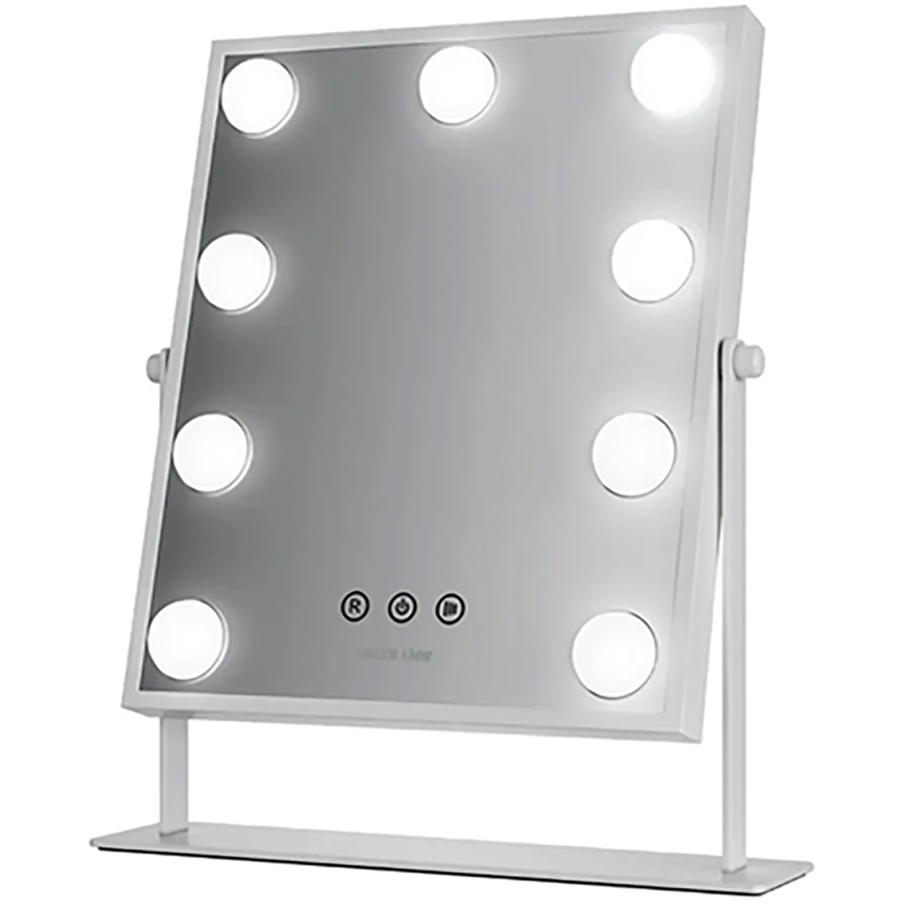 آینه آرایشی رومیزی گرین لاین (Green Lion) با 9 چراغ مدل GL-MR9 GNGLMAKE9WH