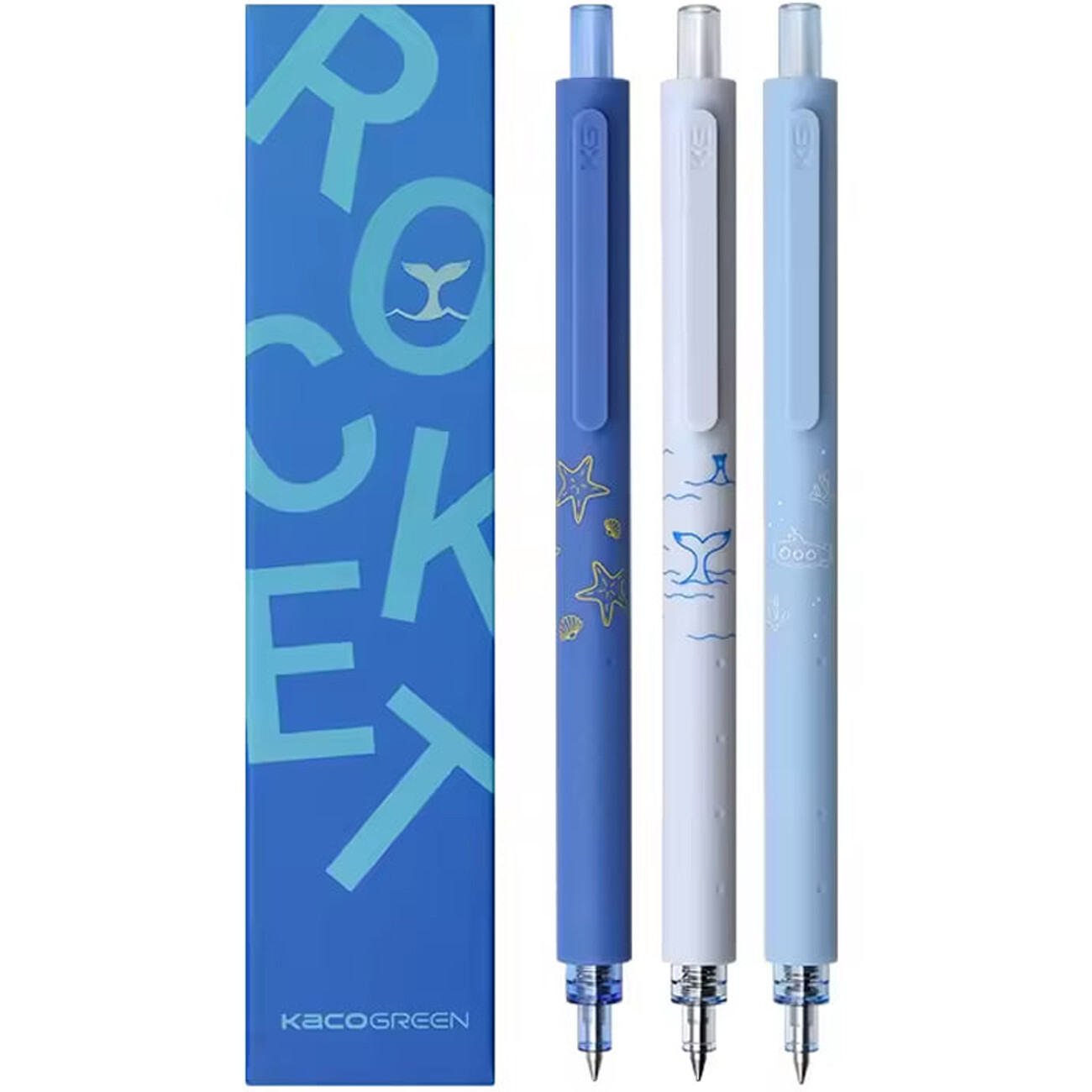 خودکار ژله ای کاکو (KACO) نوک 0.5 میلی‌متری 3 عددی مدل Ocean