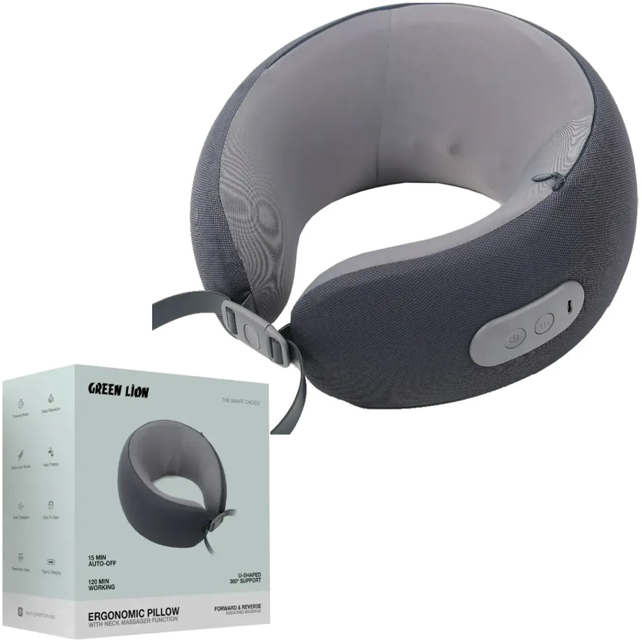 ماساژور گردن گرین لاین Green Lion اصل مدل GL-MG29 قابل حمل