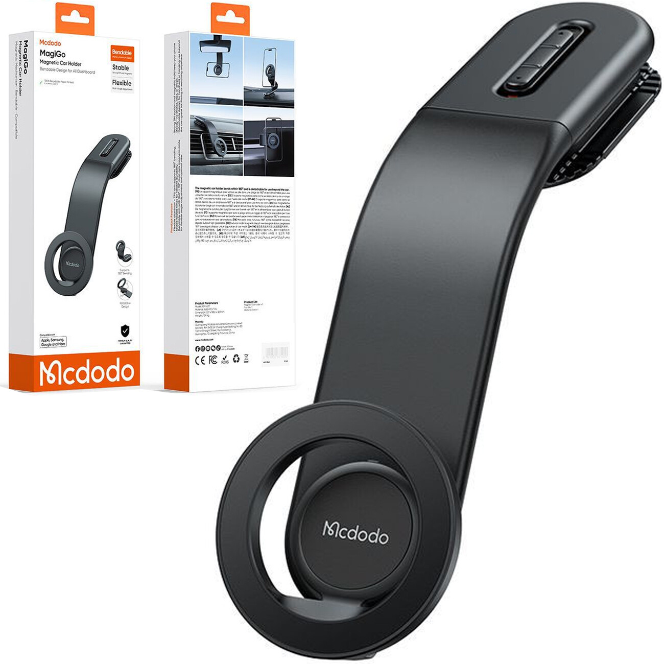 هولدر موبایل مگنتی مک دودو MCDODO مدل CM-6270 داشبوردی