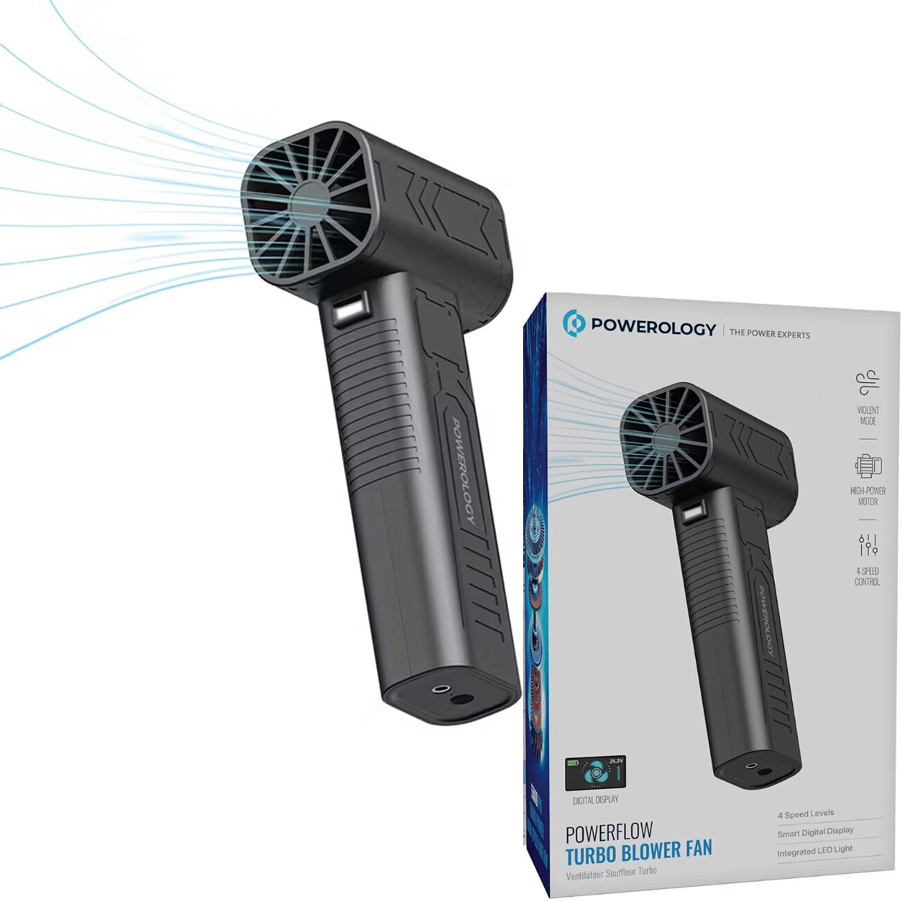 جت فن دمنده پاورولوژی Powerology مدل PWF201BK