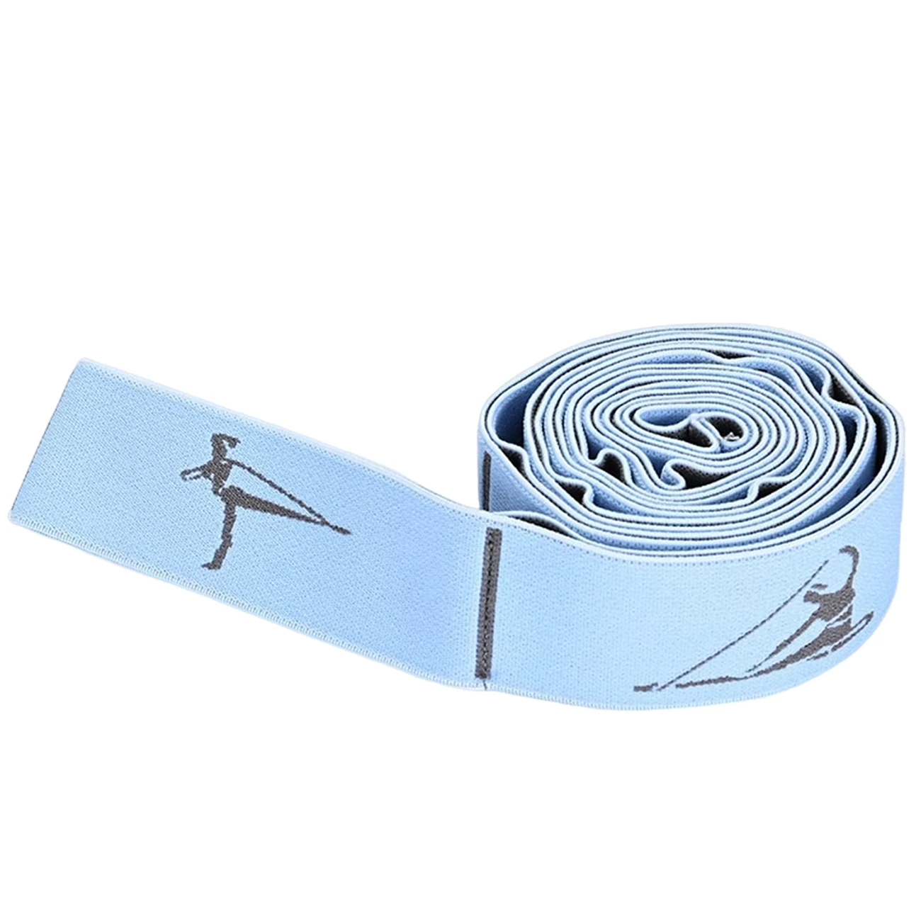 بند کشی یوگا Yoga Stretching Band با طراحی چندبخشی و درجه‌بندی عددی