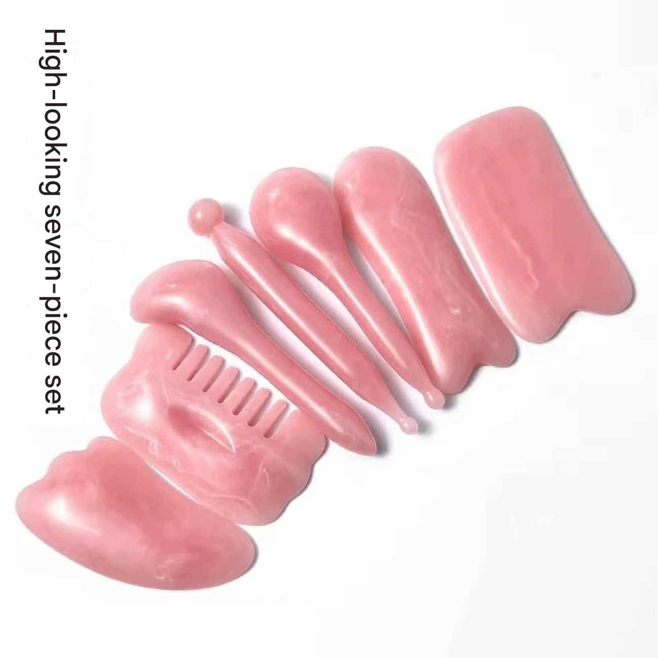 ست ماساژور و لیفتینگ صورت و بدن گواشا 7 تکه جوانسازی پوست