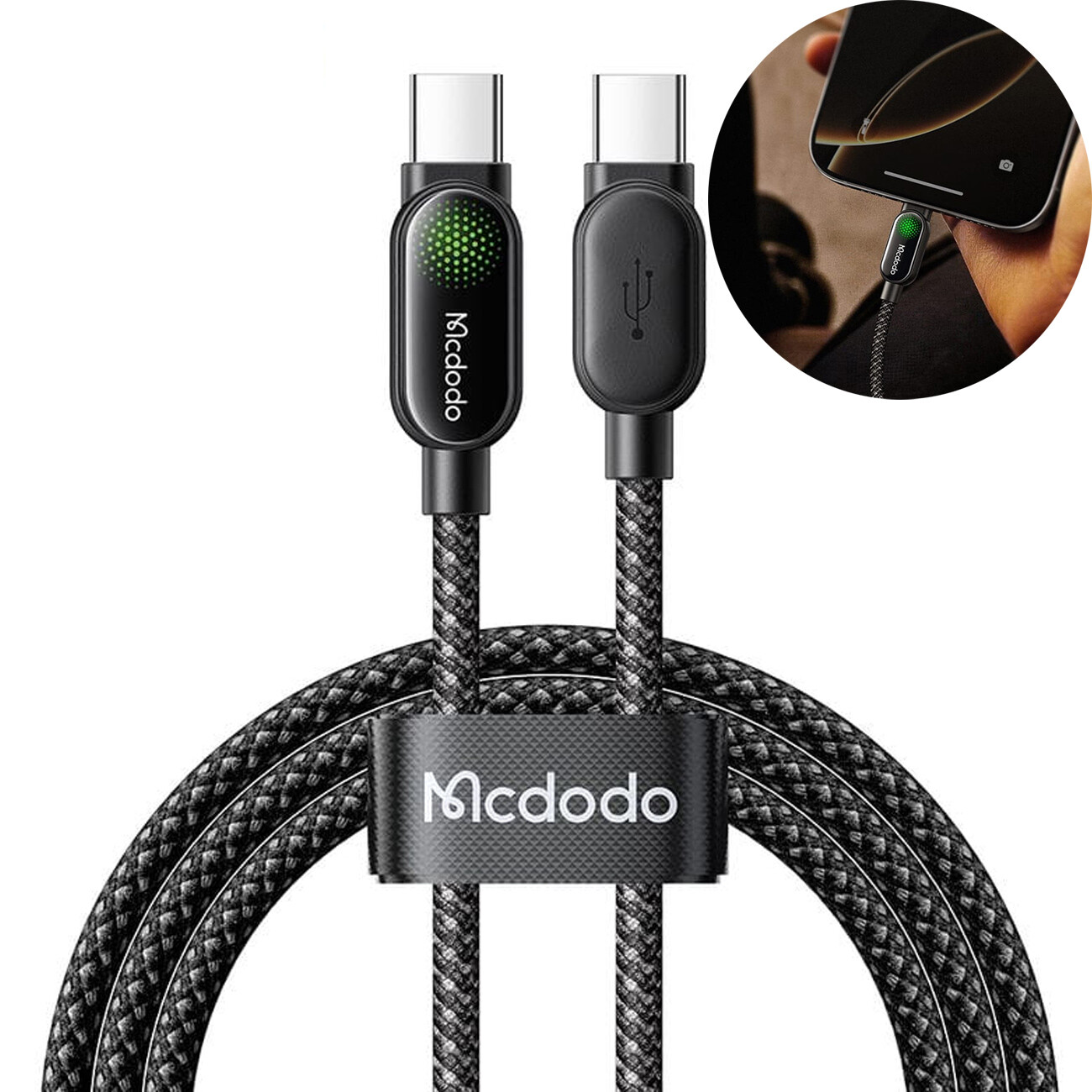 کابل تایپ سی 100 وات مک دودو MCDODO مدل CA-562 طول 1.2 متر