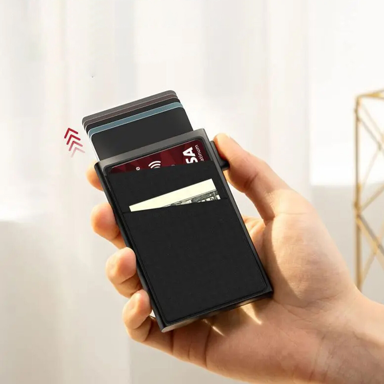 جاکارتی و کیف پول مدل S125 با فناوری RFID و پاپ آپ اتوماتیک