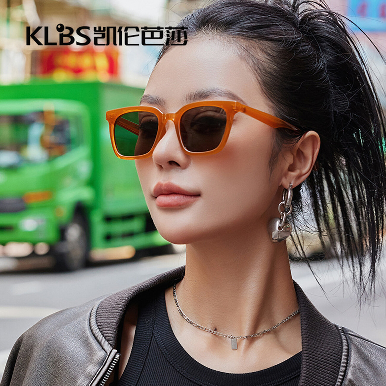 عینک آفتابی زنانه کارن بازار Karen Bazaar مدل CT2015 پلاریزه UV400