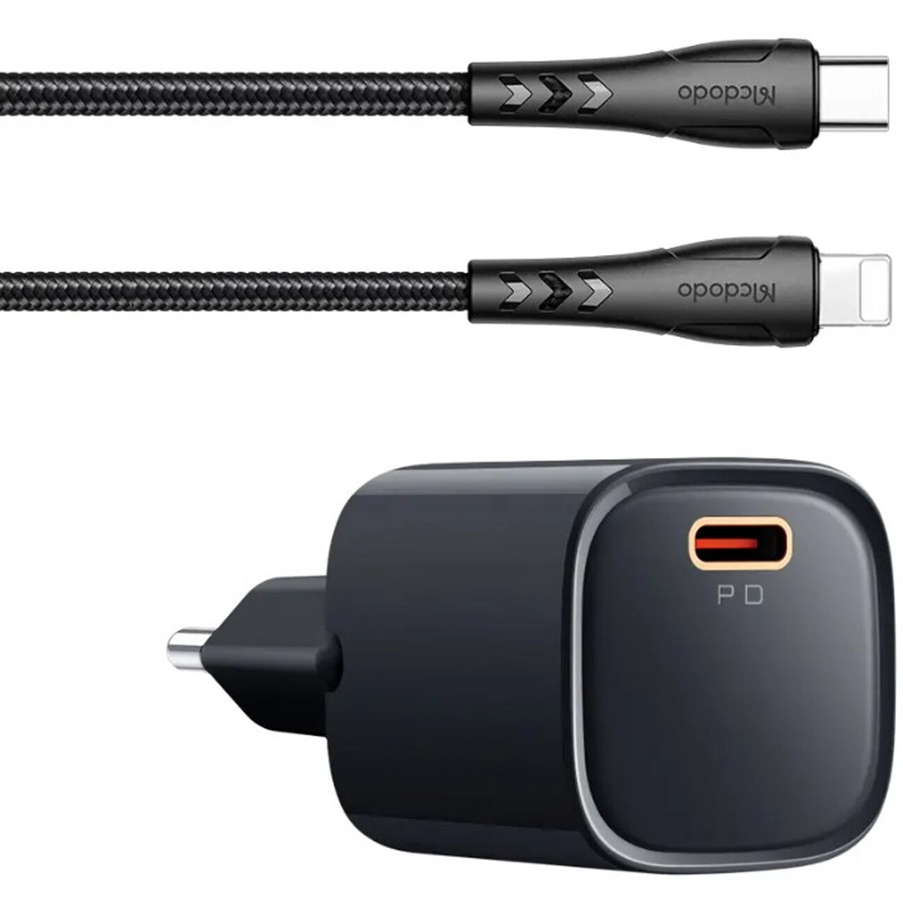 شارژر دیواری 20 وات مک دودو MCDODO مدل CH-4690 با کابل آیفون