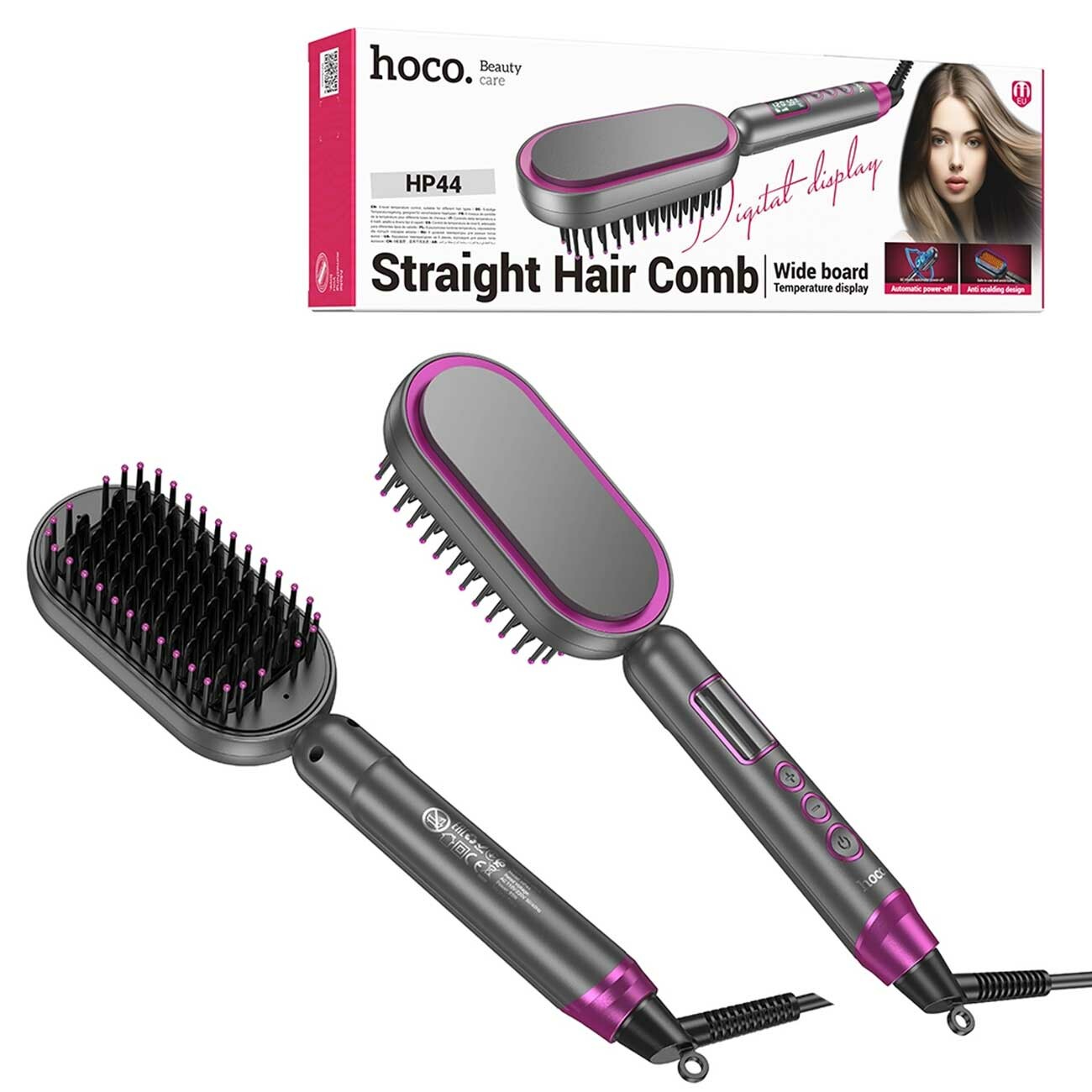 برس حرارتی هوکو Hoco مدل HP44 صاف کننده مو