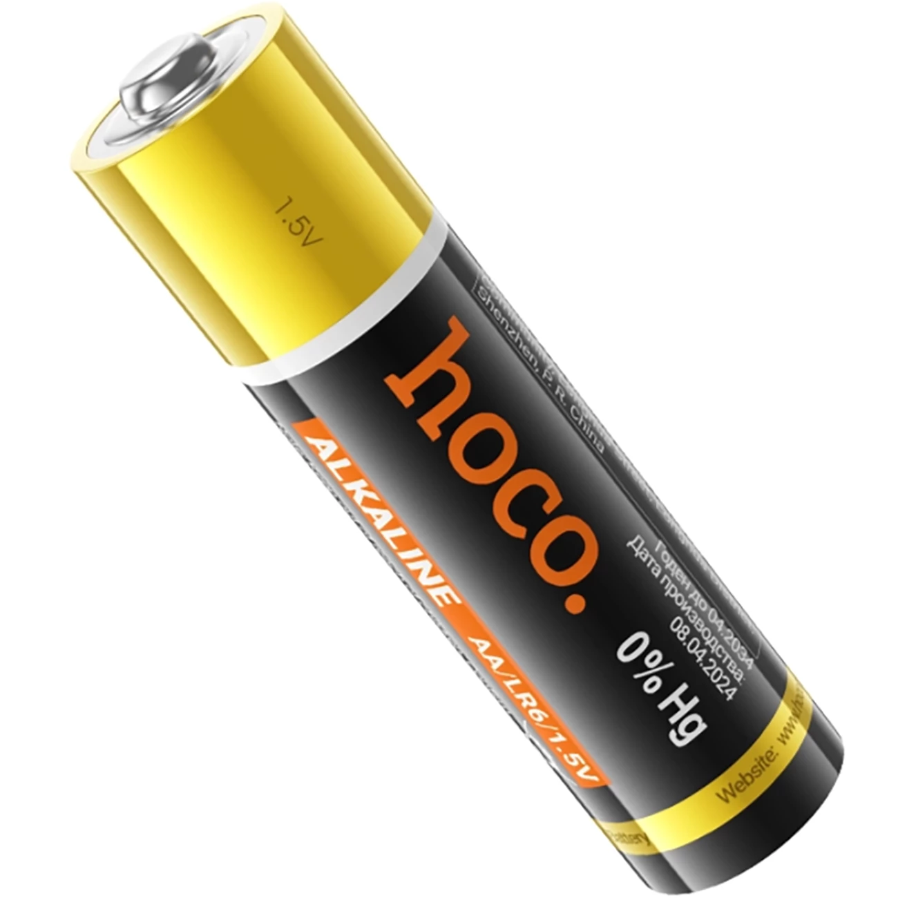 باتری قلمی آلکالاین هوکو hoco مدل DLR01 AA LR6 (2 عددی)