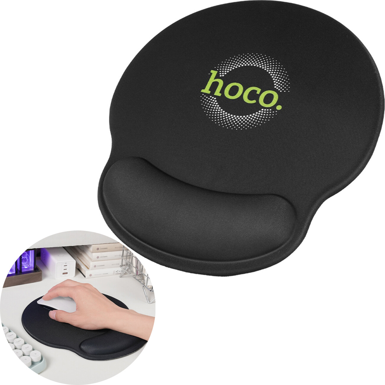 ماوس پد هوکو HOCO مدل GM30 با پشتیبانی از مچ دست