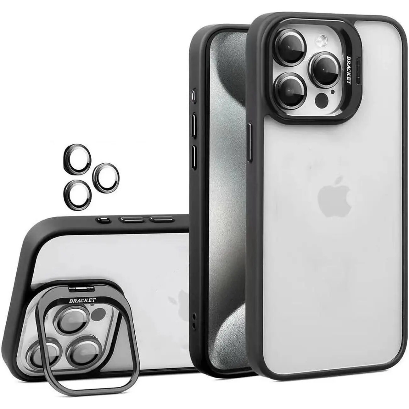 قاب آیفون 14 پرومکس جی مکس G-MASK مدل Protective با محافظ لنز