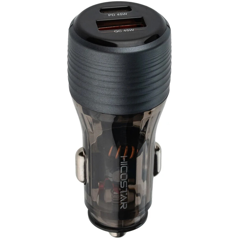 شارژر فندکی فست شارژ هایکو استار HICOSTAR مدل HS-CC27 توان 90 وات