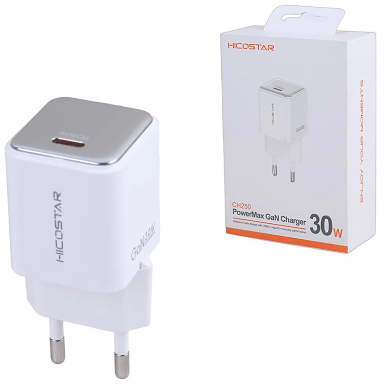 شارژر دیواری 30 وات هایکو استار Hicostar مدل CH250 درگاه تایپ سی