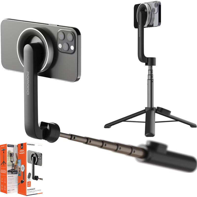 مونوپاد و سه پایه موبایل پورودو Porodo مدل PD-MGS64 مگنتی
