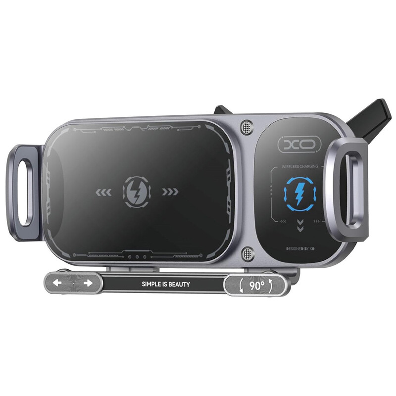 هولدر موبایل و شارژر وایرلس خودرو ایکس او XO مدل WX042 دریچه کولری