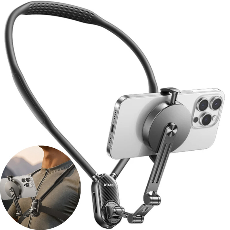 هولدر گردنی موبایل آرتاکو Rtako مدل NH01-M‎ مگنتی