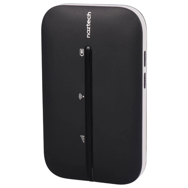 مودم 4G LTE قابل حمل نزتک مدل NZT-77CT با باتری 2100 میلی‌آمپر، پشتیبانی از 10 کاربر همزمان، آنتن داخلی، پورت USB Type-C و شیار سیم کارت میکرو