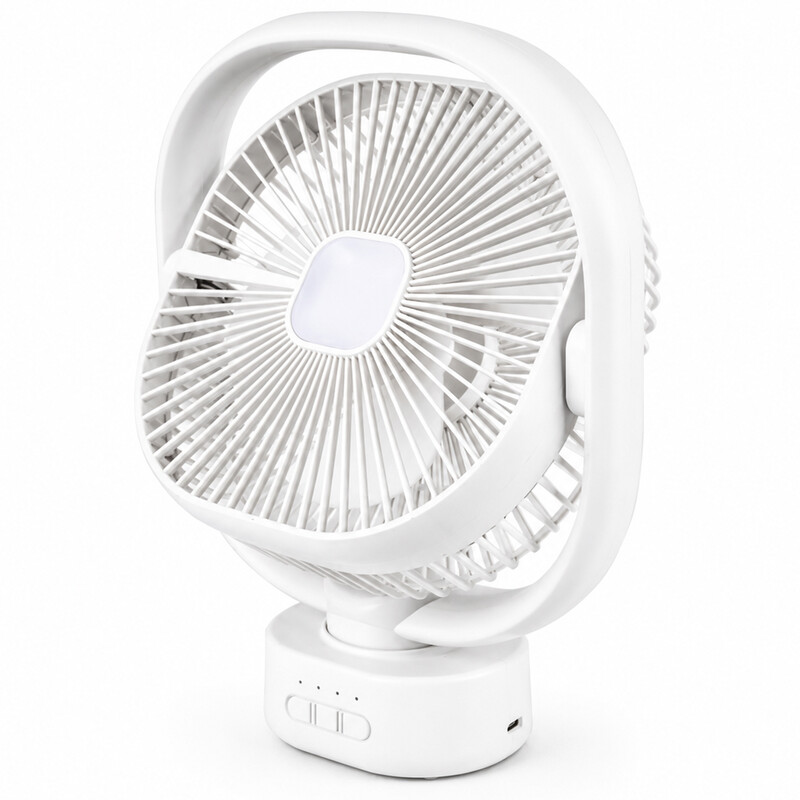 پنکه رومیزی شارژی مدل W8LG-9K با ظرفیت 2400 میلی آمپر
