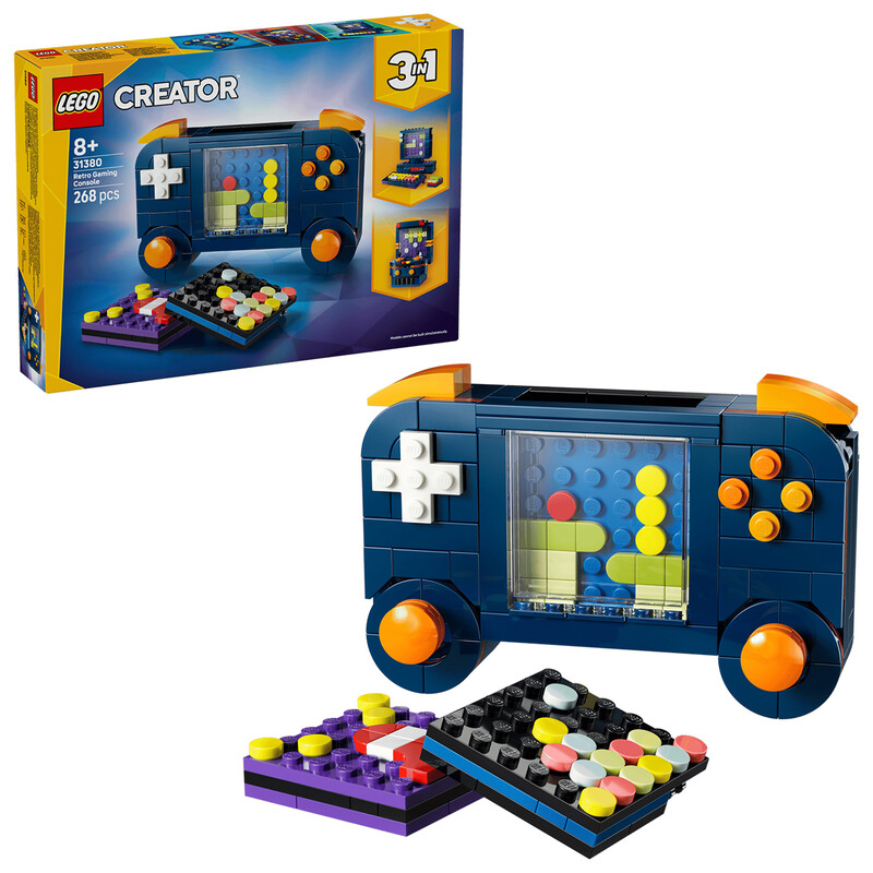 لگو LEGO Creator مدل Retro Gaming Console کد 31380 سه در یک