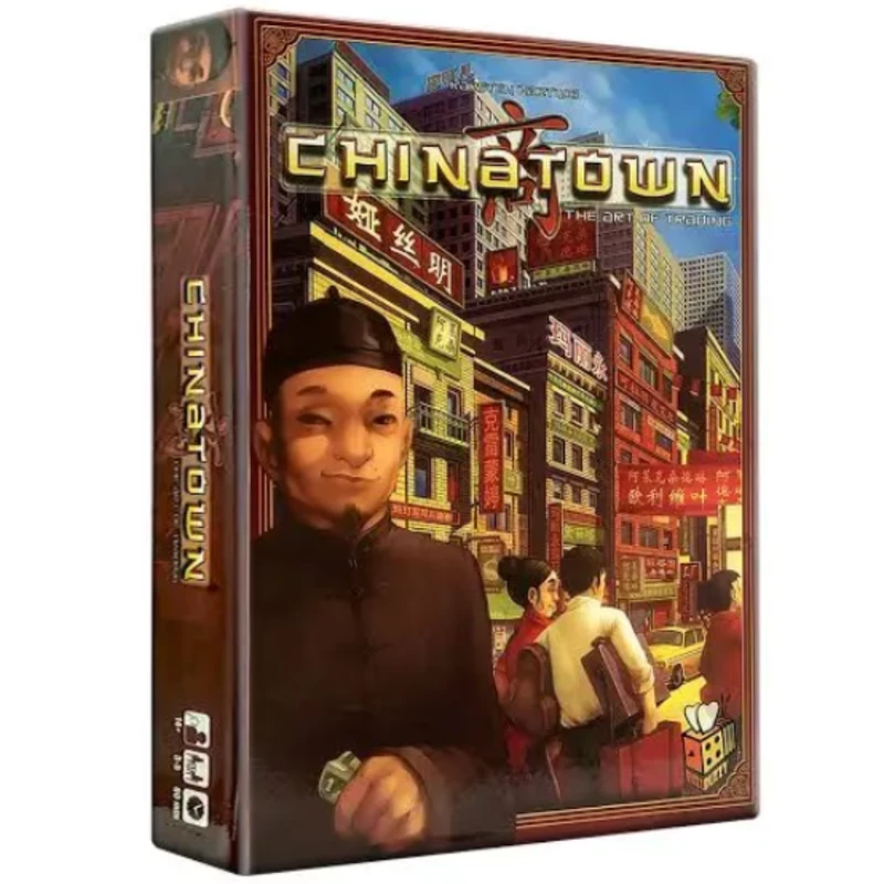 بازی فکری کینگز گیمز Chinatown مدل محله چینی ها 3 تا 5 نفره
