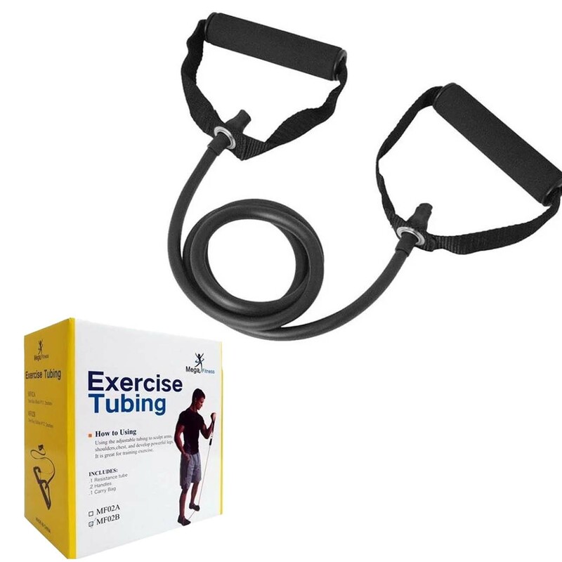 کش بدنسازی تک رشته مگا فیتنس Mega Fitness مدل MF02 طول 2 متری