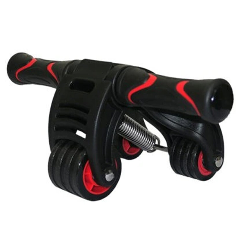 رولر شکم و پهلو مگا فیتنس Mega fitness مدل DB-704 سه چرخ فنردار