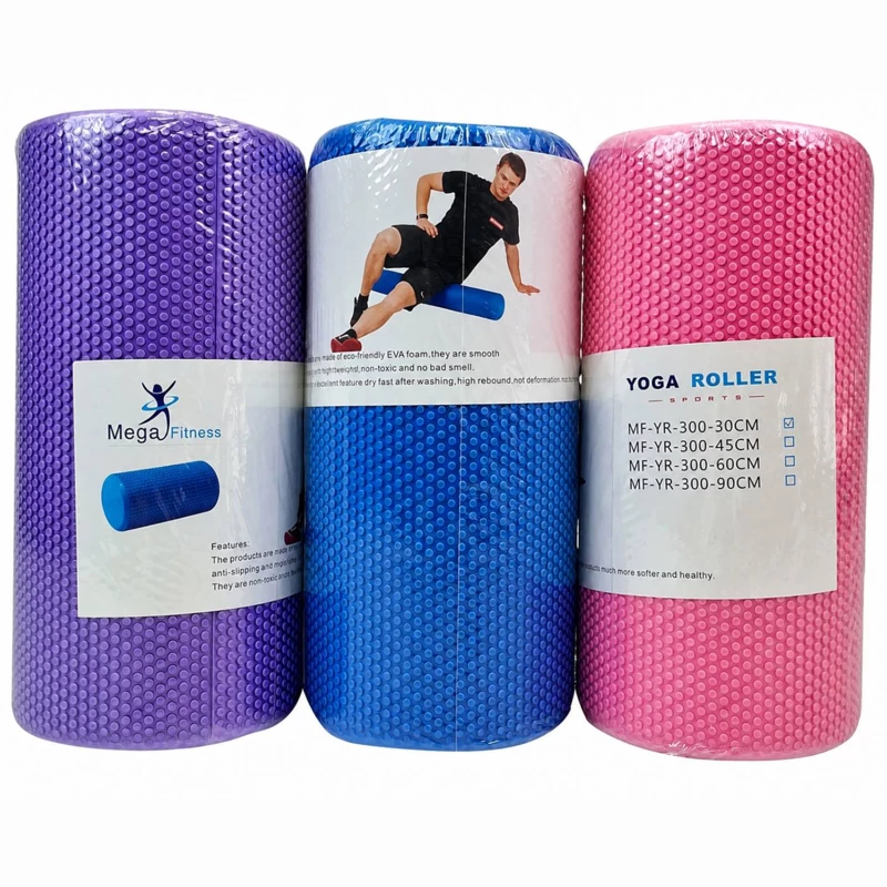 فوم رولر توپر مگا فیتنس Mega Fitness مدل MF-YR-300 طول 30 سانتی متر