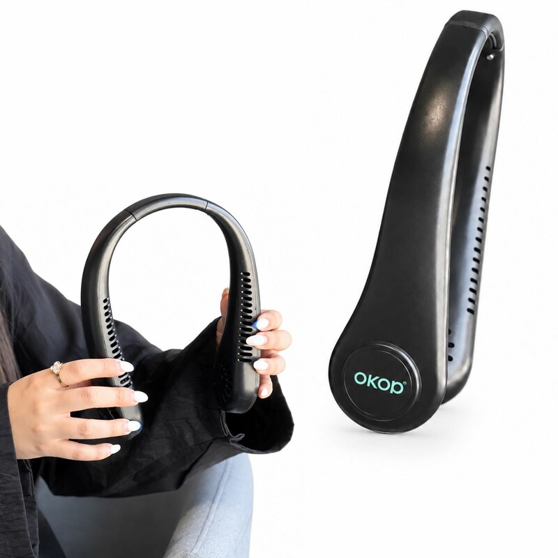 پنکه گردنی شارژی اوکوپ OKOP مدل KP-F07 با 3 سرعت باد