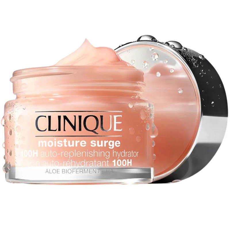 کرم آبرسان صورت کلینیک مدل Moisture Surge 100H با بافت ژل کرم