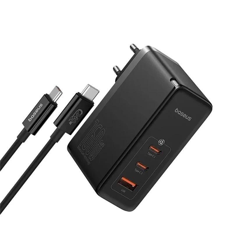شارژر دیواری بیسوس Baseus مدلGaN5 Pro توان 160 وات