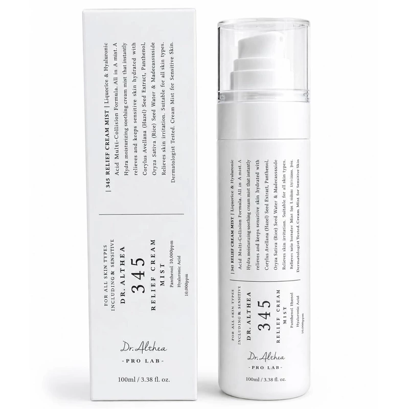 میست صورت دکتر آلتیا Dr.Althea مدل 345 Relief Cream Mist حجم 100ml
