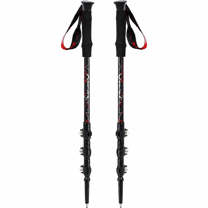 باتوم کوهنوردی سه کلیپسی اسنوهاک Snow Hawk مدل SN-T0114 پک 2 عددی