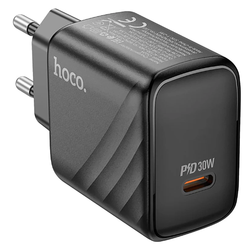 شارژر دیواری 30 وات هوکو Hoco مدل CS22A تایپ سی