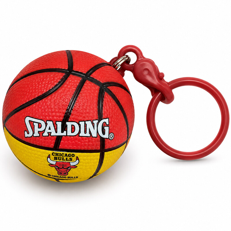 جاکلیدی توپ بسکتبال اسپالدینگ Spalding طرح NBA رنگی