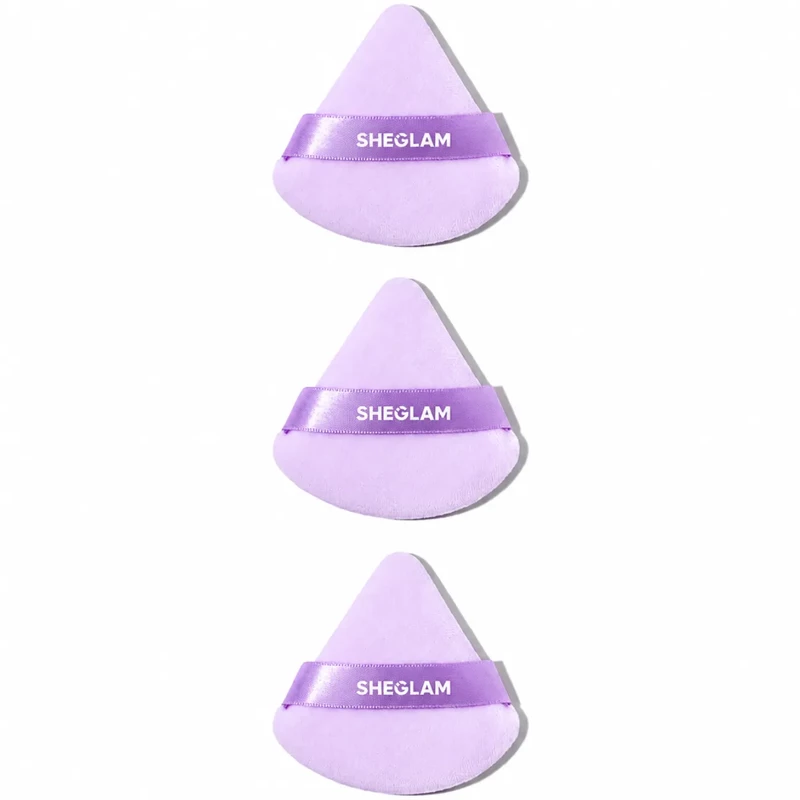 پد پودر آرایشی شیگلم Sheglam اصل مدل  Insta-Ready Powder Puff پک 3 عددی