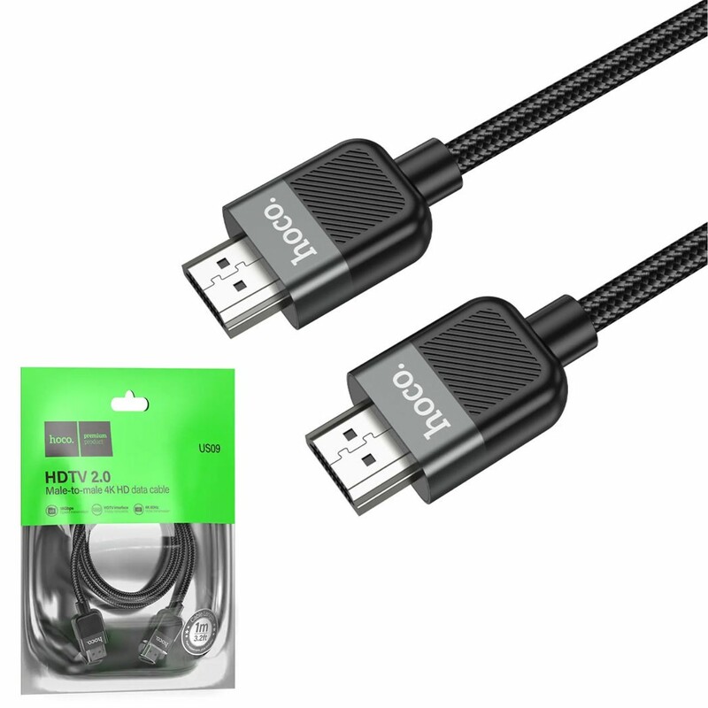 کابل HDMI هوکو Hoco مدل US09 طول 2 متر با پشتیبانی 4K