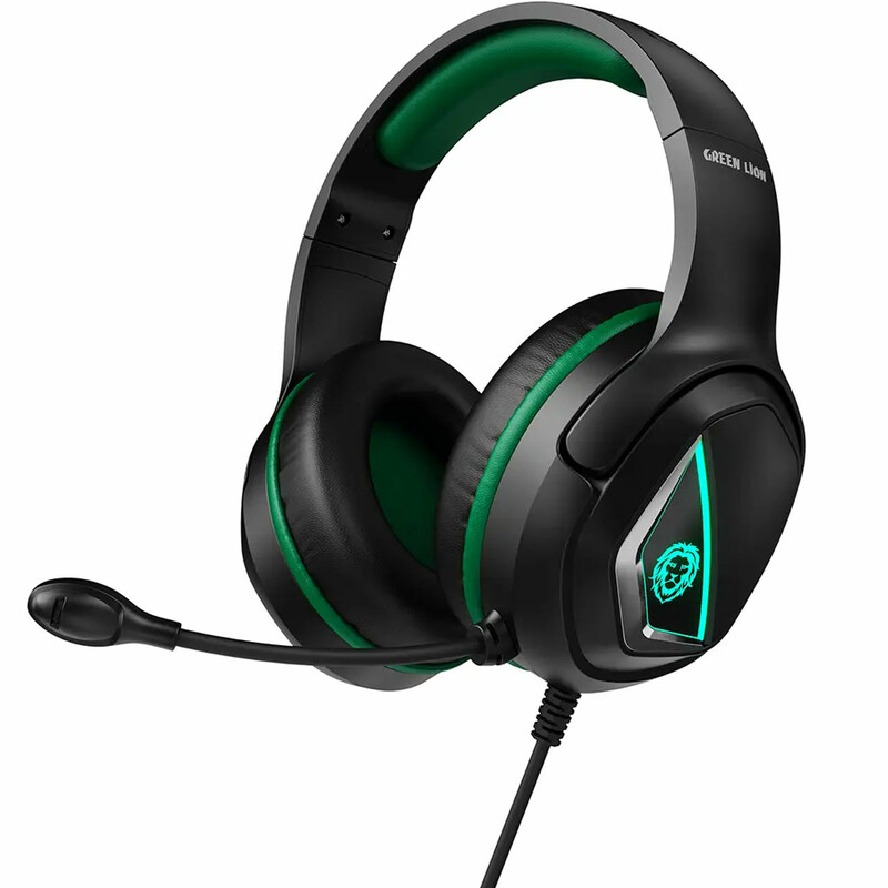هدست گیمینگ سیمی گرین لاین Green Lion مدل GL-HP62