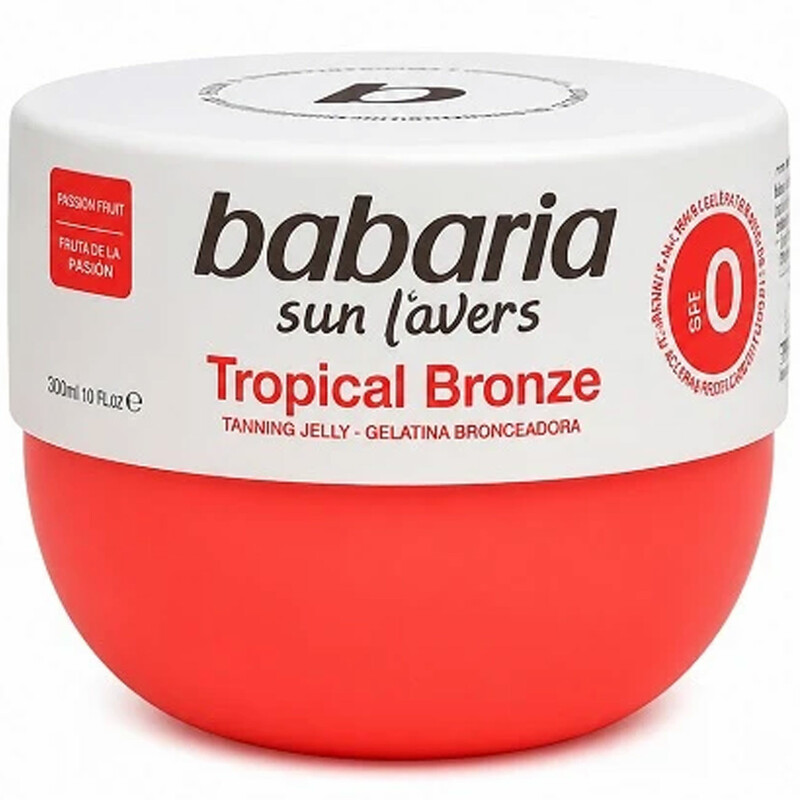 ژل برنزه کننده باباریا مدل Tropical Bronze حجم 300 میلی لیتر